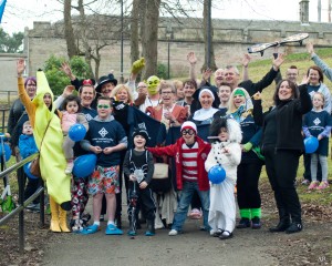 Group photo before setting off
